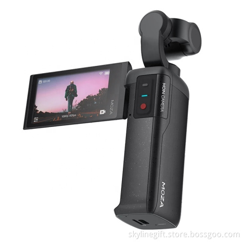 Moza Moin camera pocket Gimbal sports mini handheld high-definition 4K anti-shake vlog portable outdoor stabilizer action camera